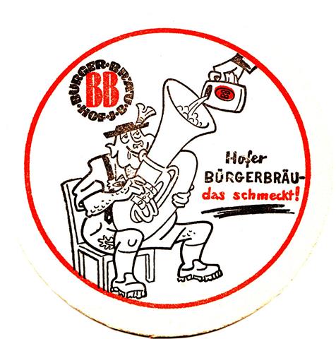 hof ho-by b�rger komik 2a (rund215-das schmeckt-schwarzrot)